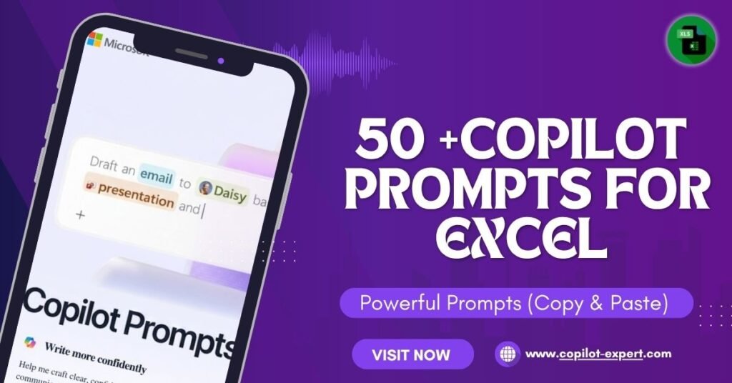 Copilot Prompts for Excel